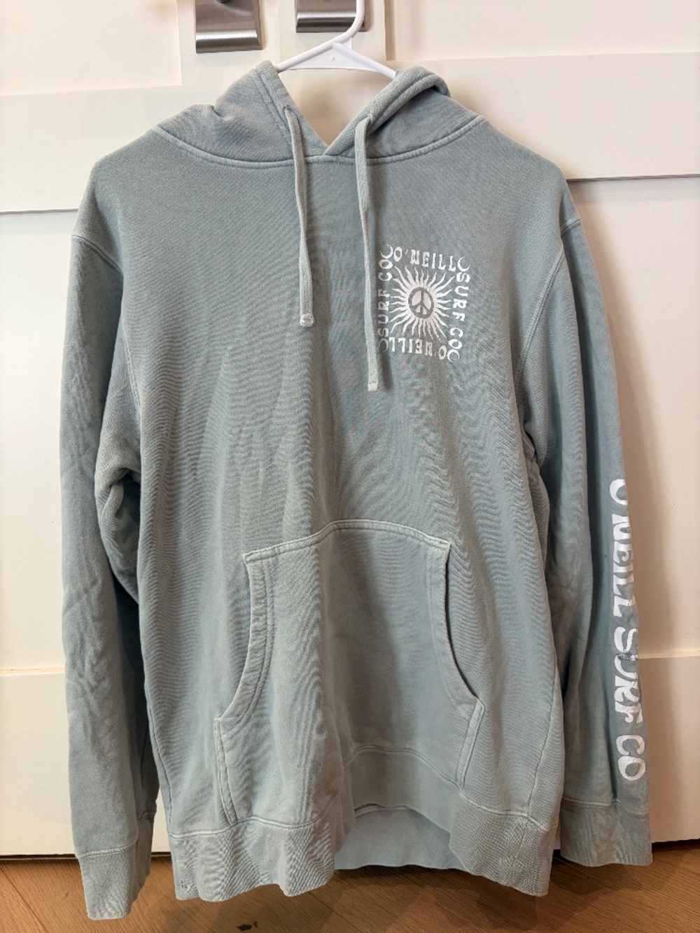 O’Neill Surf Co Pullover Hoodie | Sage Green | Graphic Surf Sweatshirt